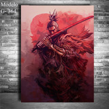 Cuadro Decorativo Sekiro: Shadows Die Twice 60 X 45 Cm Anime