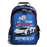 Mochila Chimola Espalda 18 Pulgadas Autos Car Racing Bt105