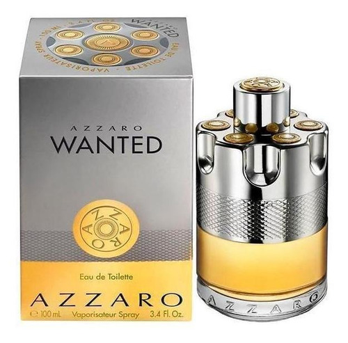 Perfume Masculino Azzaro Wanted 100 Ml Edt