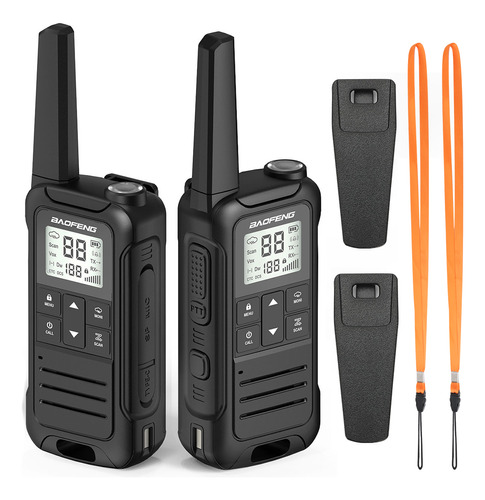 Carregador Walkie Talkie Vox Baofeng F22 Mini Frs 22ch, Paco