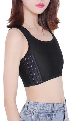 Nuevo Camiseta Sin Mangas Para Mujer Tomboy Chest Binder