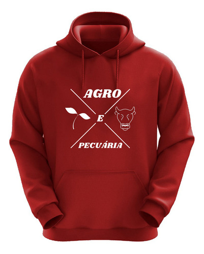 Moletom Blusa De Frio Inverno Casaco Agro E Pecuaria Top