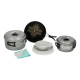 Set De Cocina Premium 2/p Gris Doite