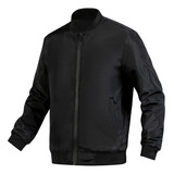 Chamarra Casual Ligera Bomber Varsity Rompevientos Hombre 