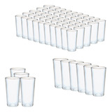 100 Set Vasos Desechables Vaso Plastico Vaso Acrilicos 300ml