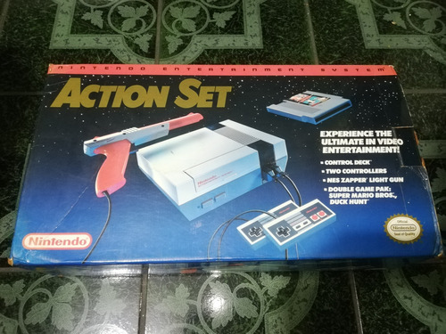 Nintendo Nes Action Set En Caja