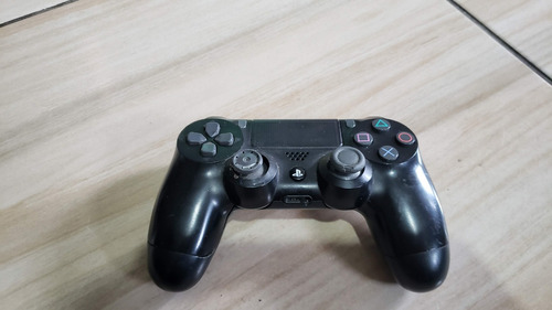 Controle Original Preto Ps  4 Analógico Esquerdo Ruim. Leia!