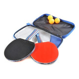 Paletas Ping Pong Set 3 Pelotas Tenis Mesa / Ekipofertas