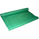 Rafia Cubre Cerco Plastico Verde 1.85 X 50mts X Rollo