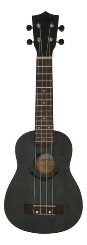 Ukelele Soprano Negro 12 Trastes La Sevillana Svuke-50s