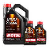 Aceite Motor Sintético 100% 5w30 Motul X-cess Kit 7 Litros