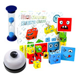 Puzzle Cara Expresiones Faciales Con Timbre Y Reloj