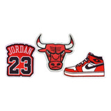 Parches Bordados Kit Nba Chicago Bulls Jordan
