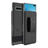 Aduro - Funda Para Samsung Galaxy S10 Plus (2019) Con Clip P