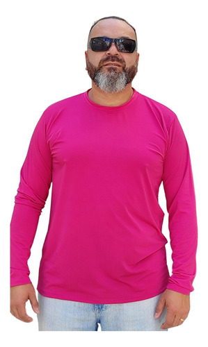 Kit2 Blusa Camiseta Plus Size Uv Masculino Feminino Proteção