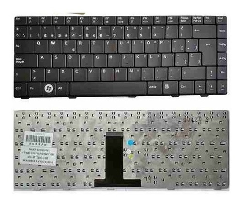 Teclado Notebook Commodore H54z A24 A24ab800 B940 Asus F80