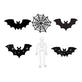 Painel Festa Halloween Grande Esqueleto Morcego P/ Escolher