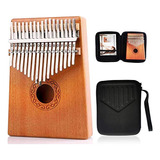 Kalimba Piano De Pulgar Con Caja Kalimba 17 Teclas Piano De