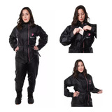 Capa Chuva Para Motoqueira Motociclista Impermeável Feminina