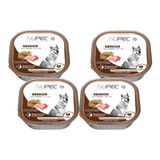 Nupec Alimento Humedo 100 Gr.  Senior 4 Pzas.