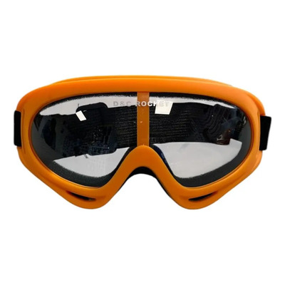 Googles Naranja-blanco Lente Blanco Armazón Naranja Talla G | MercadoLibre