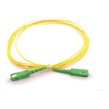 Cable Patch Cord Fibra Optica Sc/apc-sc/apc 3mts
