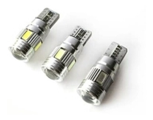 12led T10 Sencillo  Canbus Pellizco Libre De Error 