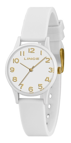 Relógio Feminino Branco Lince