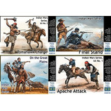 Masterbox Bundle Lot Indian Wars Series Juego Completo 1/35 