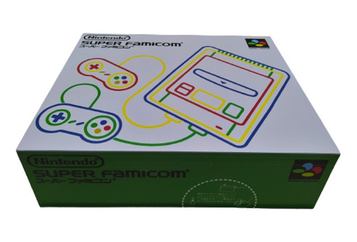 Caixa Vazia Super Famicom De Madeira Mdf