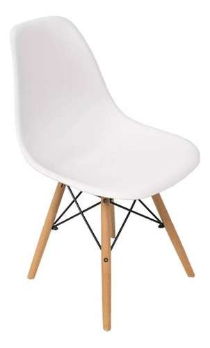 Silla Eames Color Blanco 4 Unidades