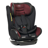 Butaca Infantil Para Auto Advance Kiddy Hasta 36 Kg Color Rojo