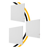 Combo Estufa Electrica Panel Calefactor 500w X 3 Unidades