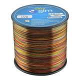 Hilo De Pesca Ultra Gim 0.35mm Resis 7kg Var Colores 1000m