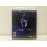 Jogo Resident Evil 6 Ps3 Midia Física Original