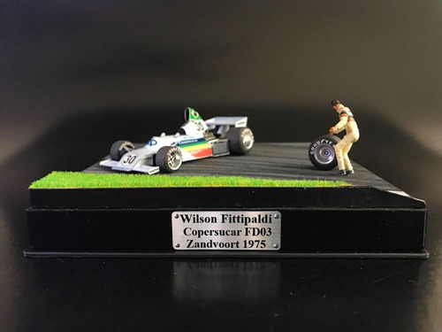 Copersucar Fd03 Ford Wilson Fittipaldi 1975 Diorama Esc 1/43