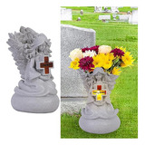 Jarrones Conmemorativos Para Tumbas De Cementerio Con Led, F