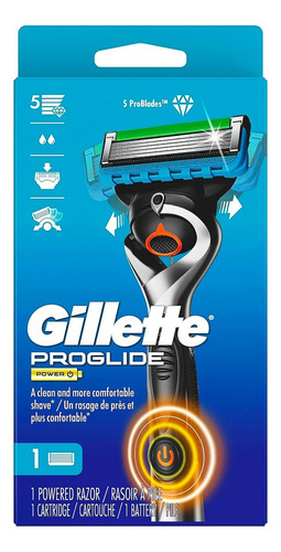 Gillette Proglide Rasuradora Reutilizable Cabeza Flexible