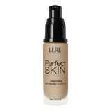 Base De Maquillaje Líquida Lure Perfect Skin Foundation Tono Sun Beige - 30ml