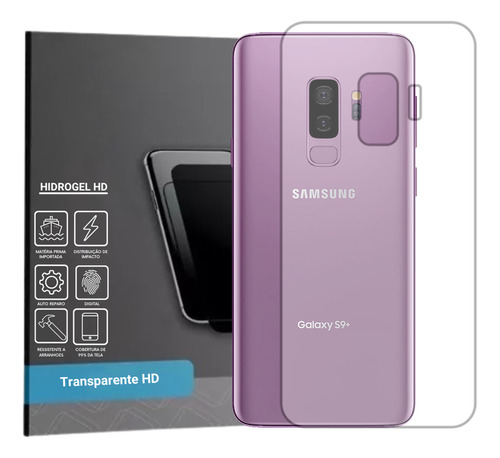 Película Hidrogel Hd Verso Para Samsung Galaxy S9 Plus