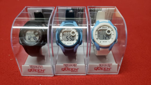 Reloj Queen Original Mujer Pulsera Malla Silicona Deportivo