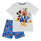 Pijama De Verano Mickey Mouse Y Sus Amigos - Talla 6