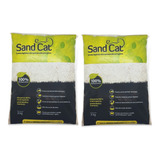 Granulado De Madeira Fino Sand Cat 2 Pacotes Super Premium