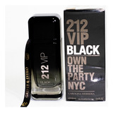 Perfume 212 Vip Black 100ml Carolina Herrera Original Adipec