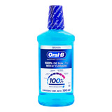 Oral B Enjuague Bucal 100% Menta Refrescante X 500ml