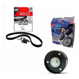 Kit Banda Alternador Elastica Con Polea Tensora Para Vw Gol