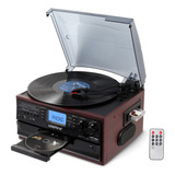 Looptone 10 In 1 Bluetooth In/out Record Player 3 Speed Vin.