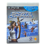 Sports Champions - Playstation Move - Ps3 Físico