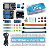 Kit Básico De Inicio Esp32 Wifi Iot Para Arduino Con Tutoria