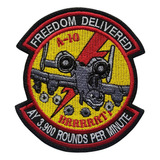 Parche Bordado Freedom Delivered Ay 3900 Rounds Per Minute 